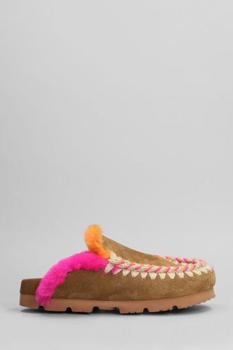 Winter Bio Slipper-mule In Suede - Mou - Modalova