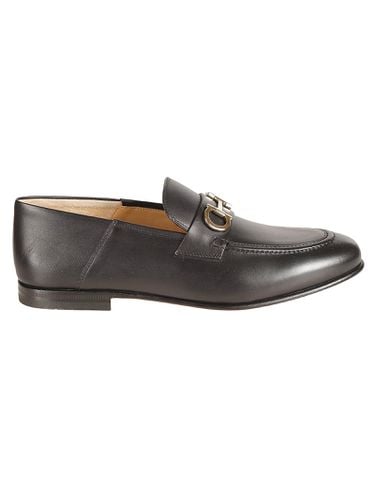 Gancini Loafers In Calfskin - Ferragamo - Modalova