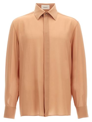 Saint Laurent Crepe Muslin Shirt - Saint Laurent - Modalova