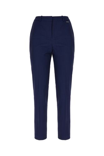 Hugo Boss Blue Stretch Wool Pants - Hugo Boss - Modalova