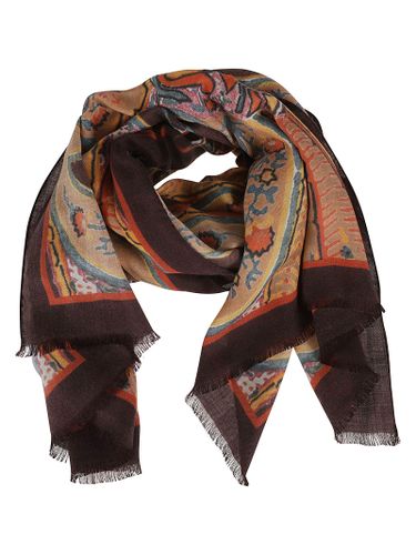 Etro Printed Fringed Scarf - Etro - Modalova