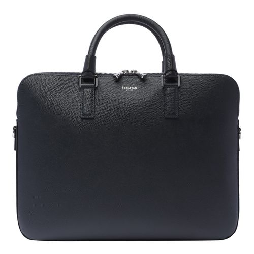 Business Bag Slim Double Zip - Serapian - Modalova