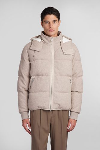 Zegna Puffer In Beige Cashmere - Zegna - Modalova