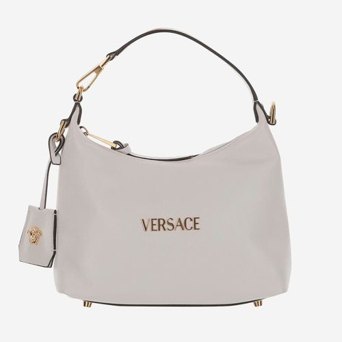 Versace Lambskin Handbag With Logo - Versace - Modalova