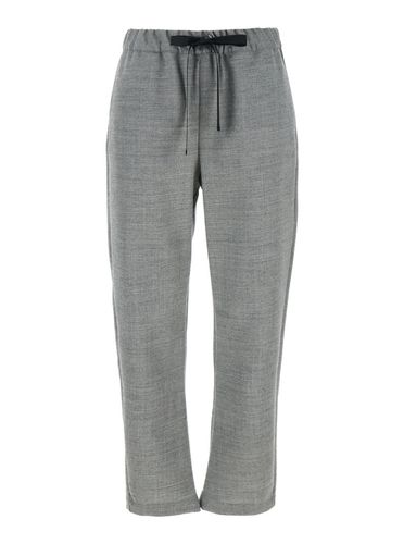 Buddy Pants With Tapered Leg In Virgin Wool Woman - SEMICOUTURE - Modalova