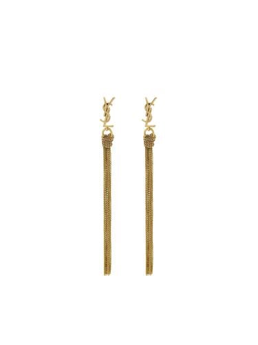 Bo Pompons Chaines Earyngs - Saint Laurent - Modalova