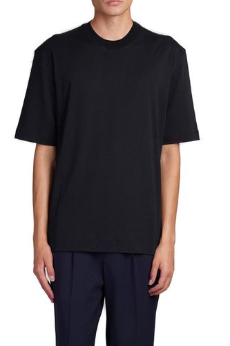 Zegna Crewneck Straight Hem T-shirt - Zegna - Modalova