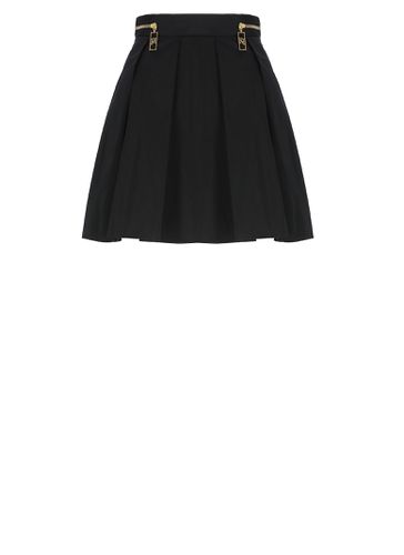 Technical Fabirc Skirt - Elisabetta Franchi - Modalova