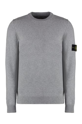 Wool-blend Crew-neck Sweater - Stone Island - Modalova