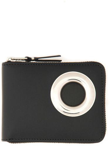 Silver Eyelet Line Wallet - Comme des Garçons Wallet - Modalova