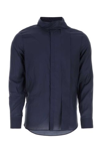 Blue Silk Shirt - Valentino Garavani - Modalova