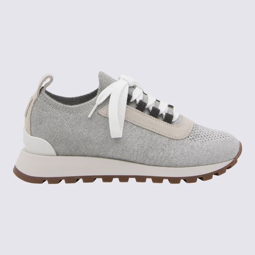 Canvas Sparkling Sneakers - Brunello Cucinelli - Modalova