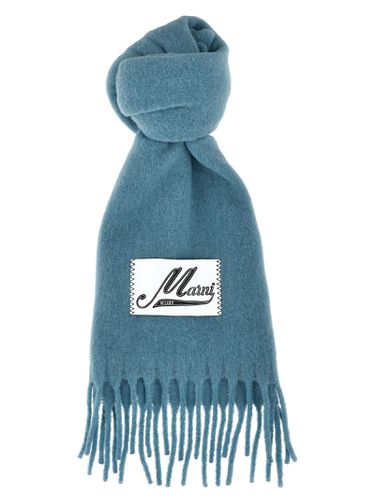 Marni Logo Patch Scarf - Marni - Modalova