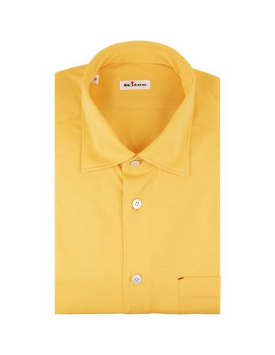 Kiton Yellow Nerano Shirt - Kiton - Modalova