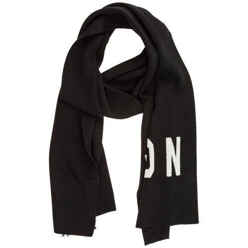 Icon Intarsia Knitted Scarf - Dsquared2 - Modalova