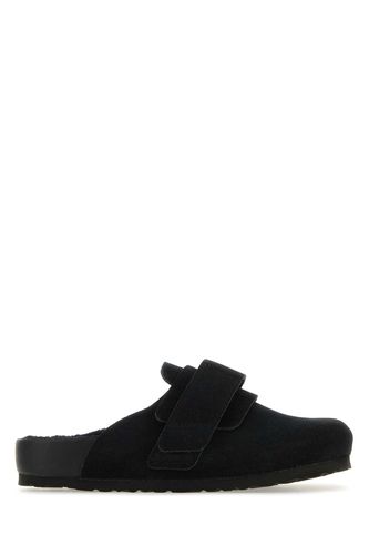 Black Suede X Tekla Nagoya Slippers - Birkenstock - Modalova