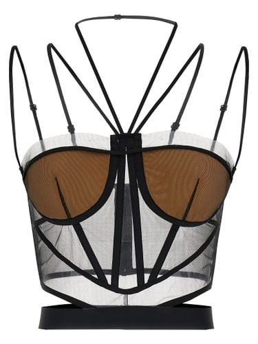 Nensi Dojaka sheer Corset Top - Nensi Dojaka - Modalova