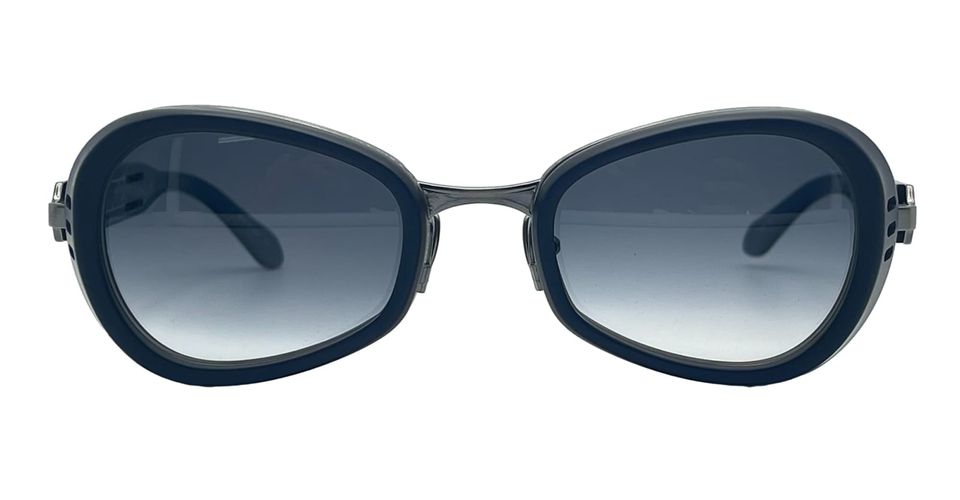 H - Matte Navy Sunglasses - Matsuda - Modalova