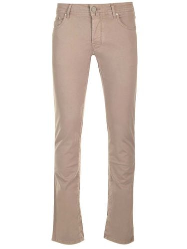 Cotton Twill nick Trousers - Jacob Cohen - Modalova