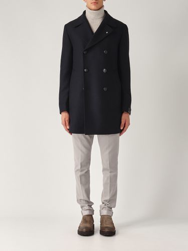 Cappotto Uomo Doppio Petto Coat - Tagliatore - Modalova