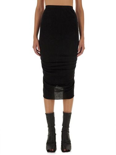 Rick Owens Skirt With Drape - Rick Owens - Modalova