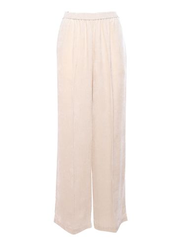 Forte_Forte Matt Velvet Stiped Wide Leg Trousers - Forte Forte - Modalova