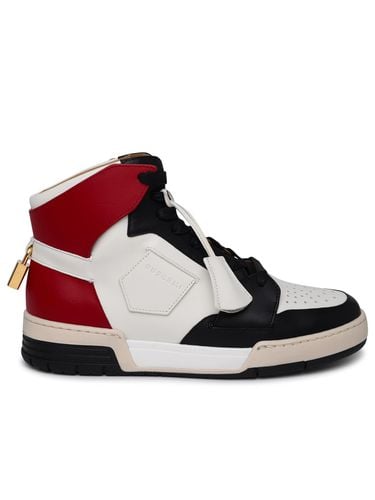 Air Jon Red And Leather Sneakers - Buscemi - Modalova