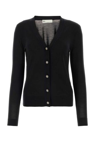 Wool Blend Cardigan - Tory Burch - Modalova