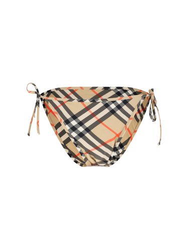 Burberry check Swim Briefs - Burberry - Modalova