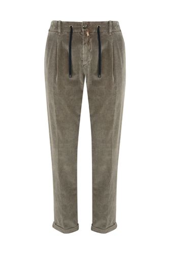 Udine Trousers In Cotton Velvet - Hand Picked - Modalova