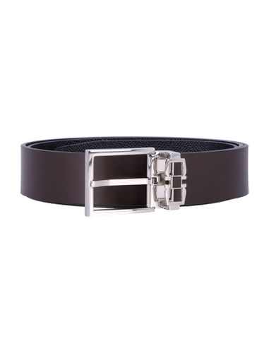 Reversible And Adjustable Belt - Ferragamo - Modalova