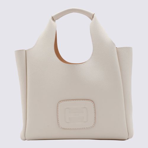 Hogan White Leather Tote - Hogan - Modalova