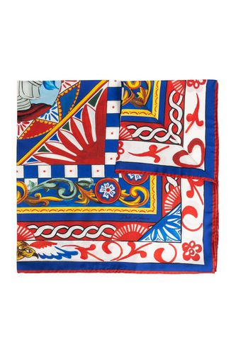 Carretto Patterned Scarf - Dolce & Gabbana - Modalova