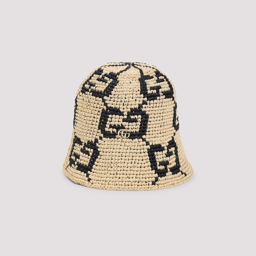 Gucci Gg Raffia Hat - Gucci - Modalova