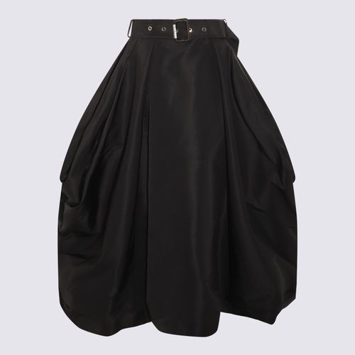 Alexander McQueen Black Midi Skirt - Alexander McQueen - Modalova