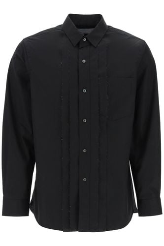 Layered Poplin Effect Shirt With - Sacai - Modalova