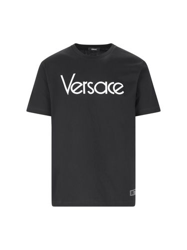 Versace Logo T-shirt - Versace - Modalova