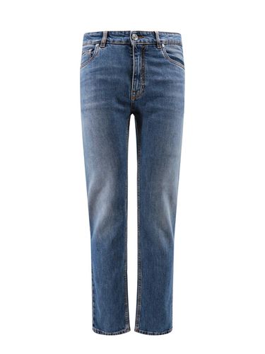 Logo Embroidered Straight Leg Jeans - Etro - Modalova