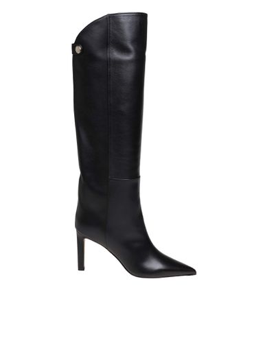 Alizze Ks 85 Boot In Leather - Jimmy Choo - Modalova