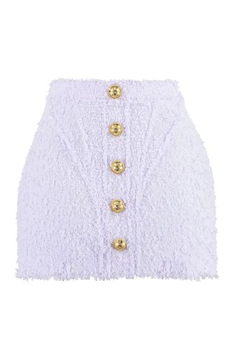 Balmain Tweed Mini-skirt - Balmain - Modalova