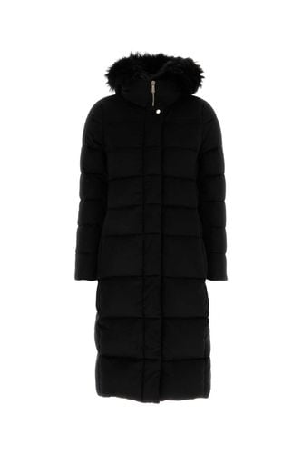 Black Wool Blend Zagara Down Jacket - Moorer - Modalova