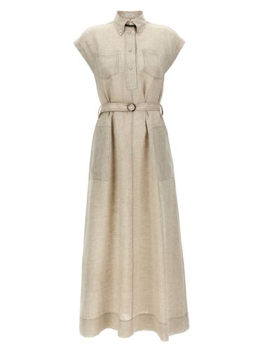 Brunello Cucinelli Linen Dress - Brunello Cucinelli - Modalova