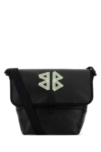 Black Leather Explorer Crossbody Bag - Balenciaga - Modalova