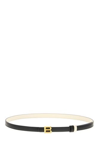 Bally Black Leather Reversible Belt - Bally - Modalova