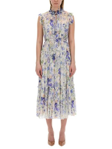 Dress With Floral Pattern - Zimmermann - Modalova