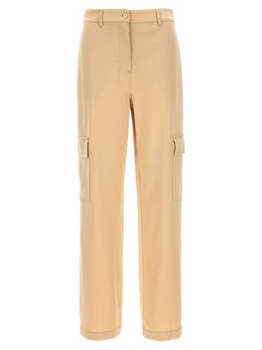 Satin Cargo Pants - MICHAEL Michael Kors - Modalova