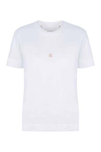 Givenchy Logo Cotton T-shirt - Givenchy - Modalova