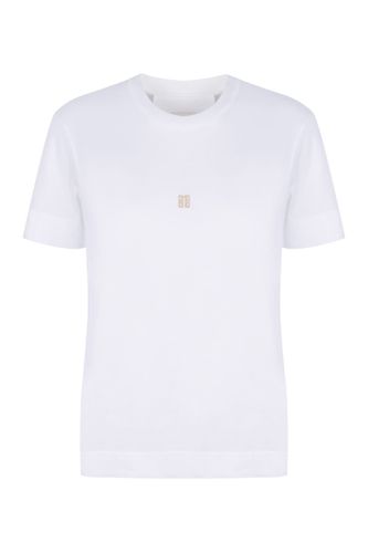 Givenchy Logo Cotton T-shirt - Givenchy - Modalova