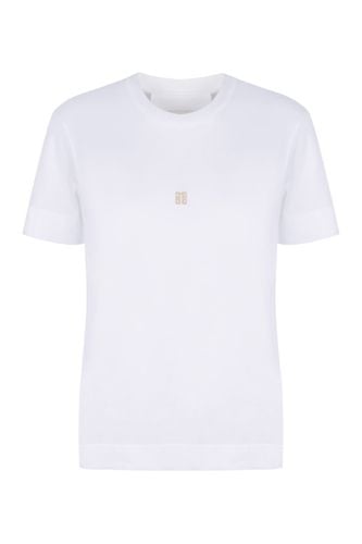 Givenchy Logo Cotton T-shirt - Givenchy - Modalova