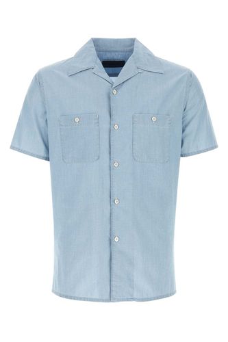 Prada Light-blue Cotton Shirt - Prada - Modalova